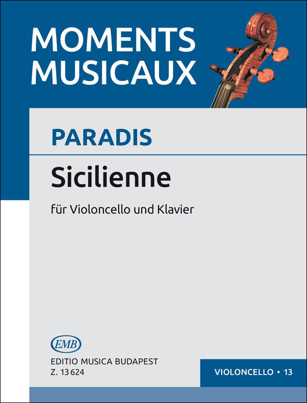 Paradis: Sicilienne (arr. for cello & piano)
