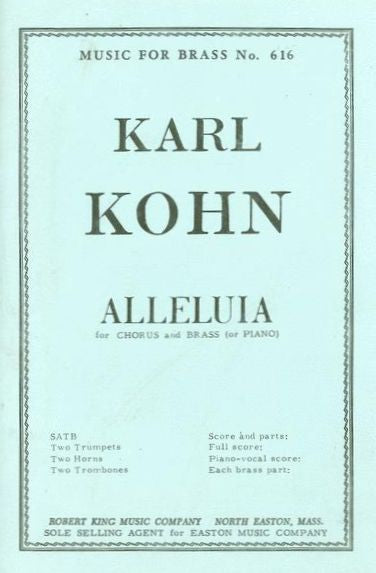 Kohn: Alleluia