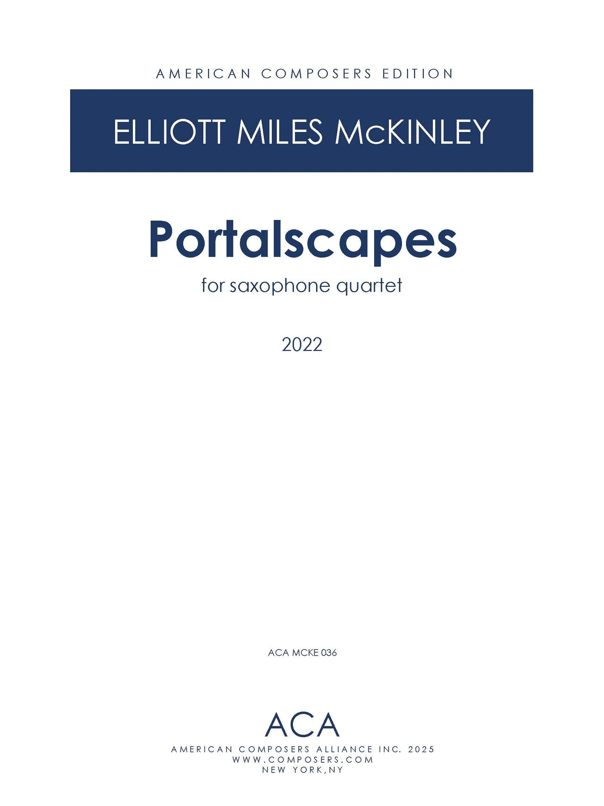 E.M. McKinley: Portalscapes