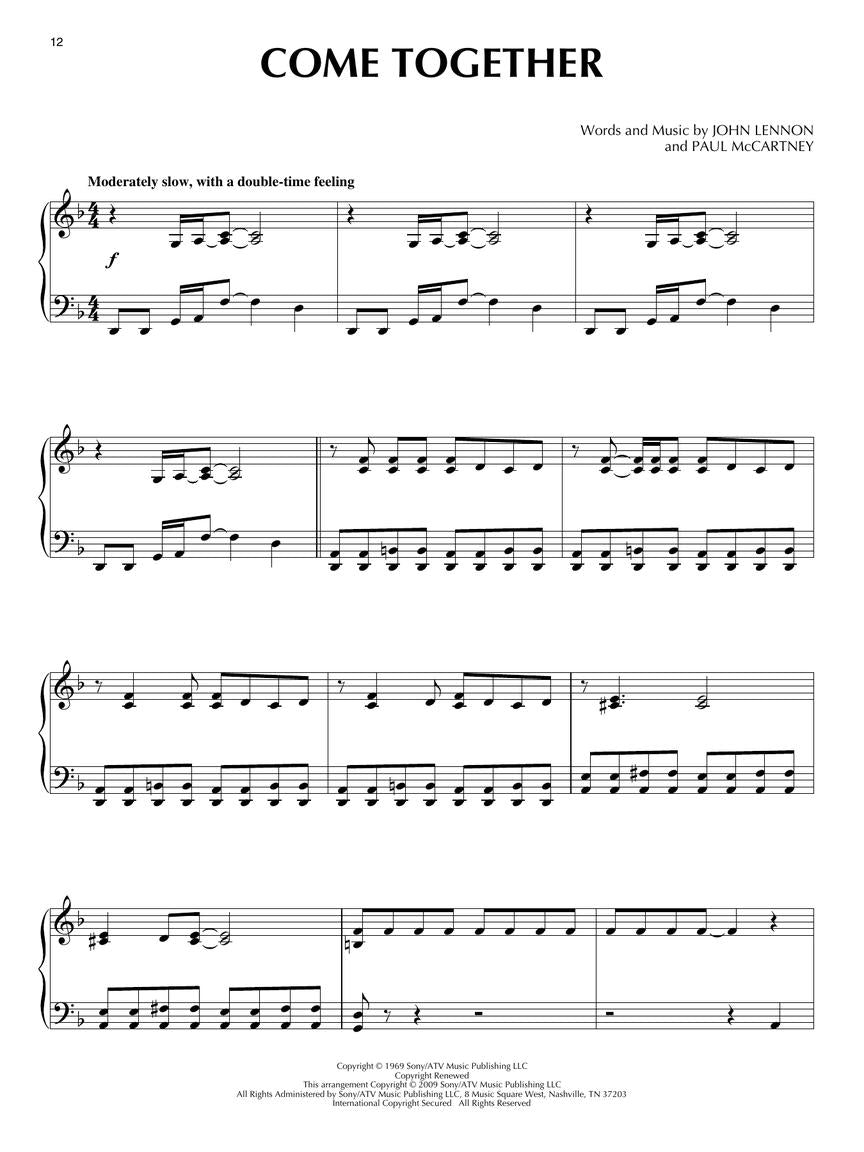 The Beatles - 22 Songs (arr. for piano)