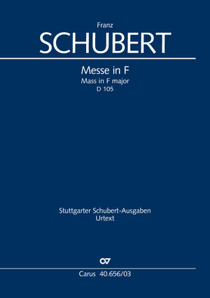 Schubert: Mass in F Major, D 105