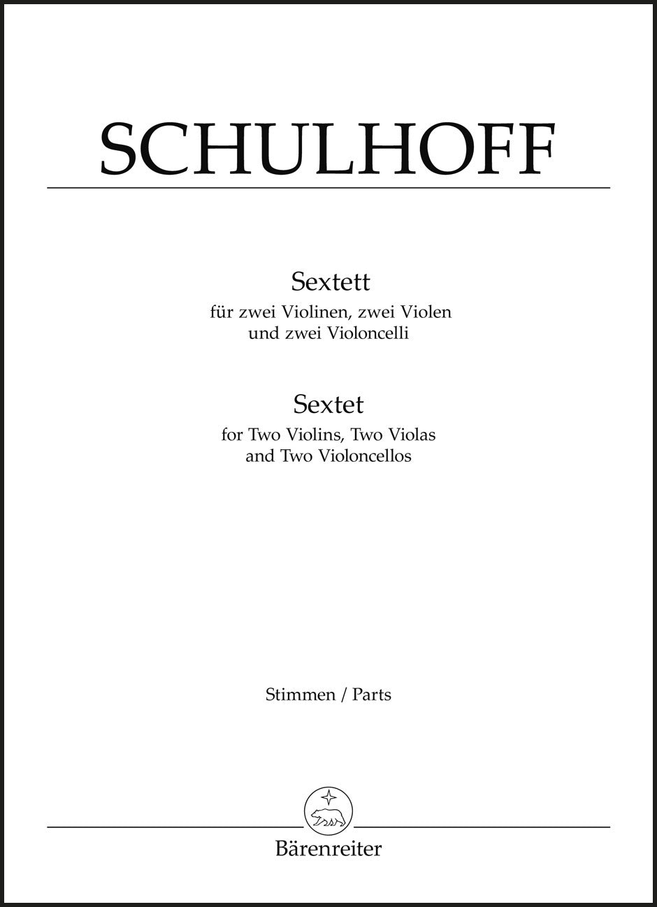 Schulhoff: String Sextet