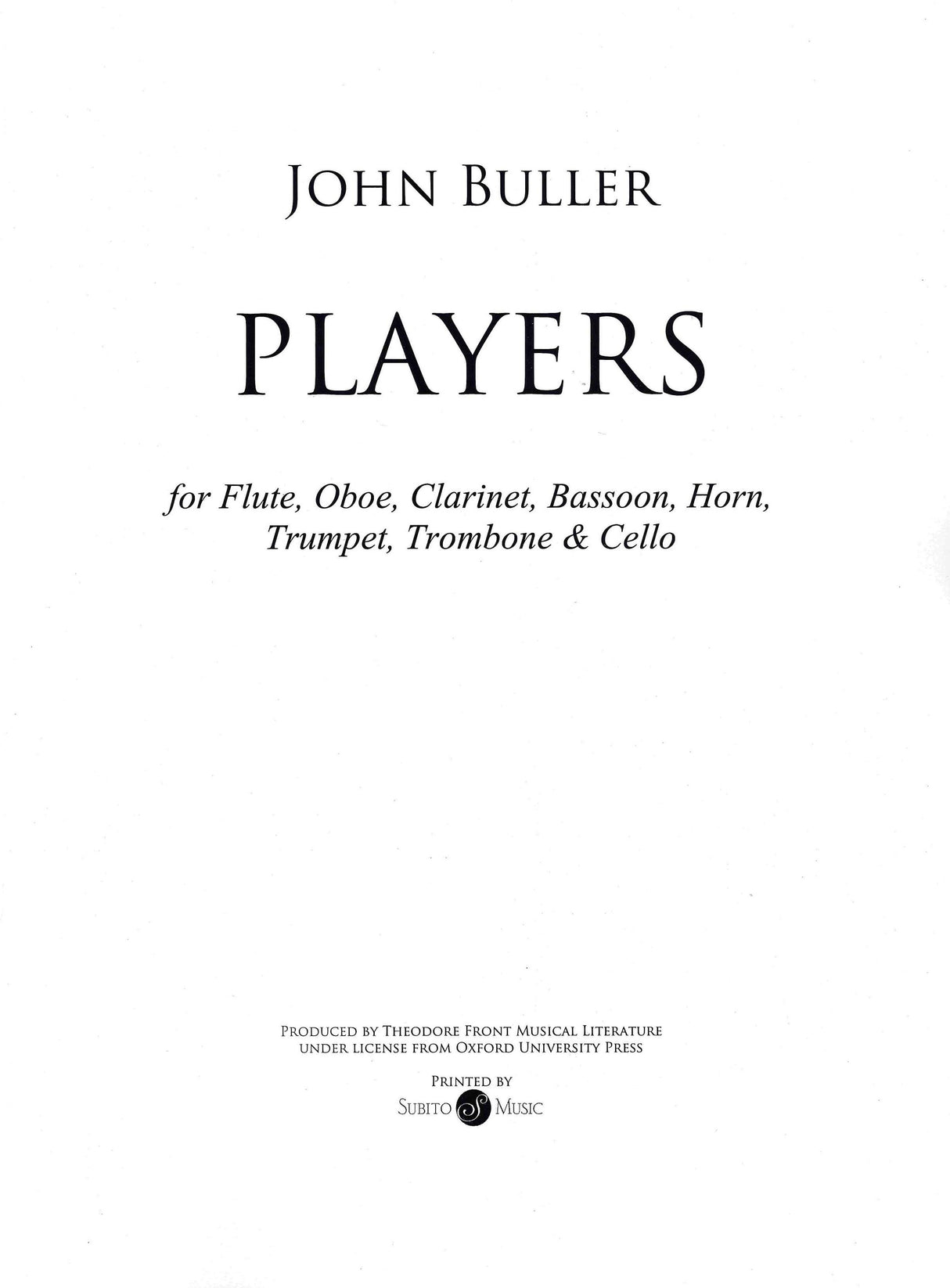 Buller: Players