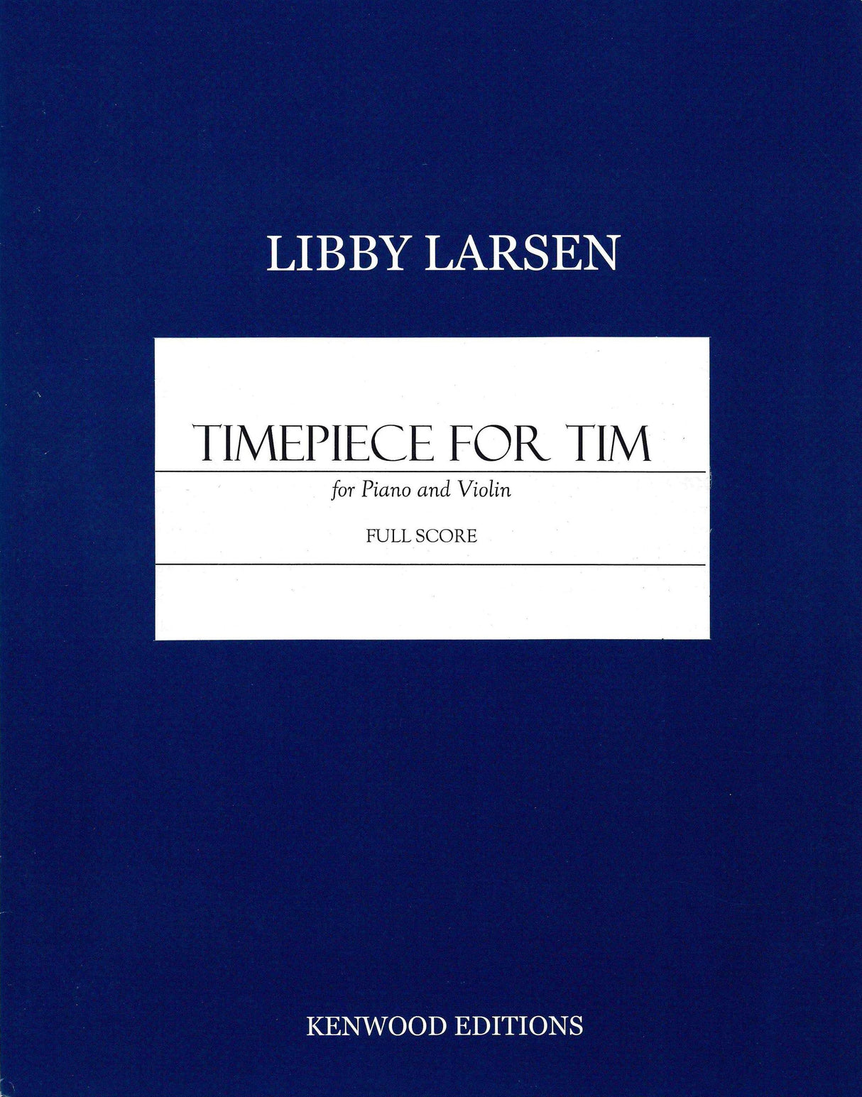 Larsen: Timepiece for Tim