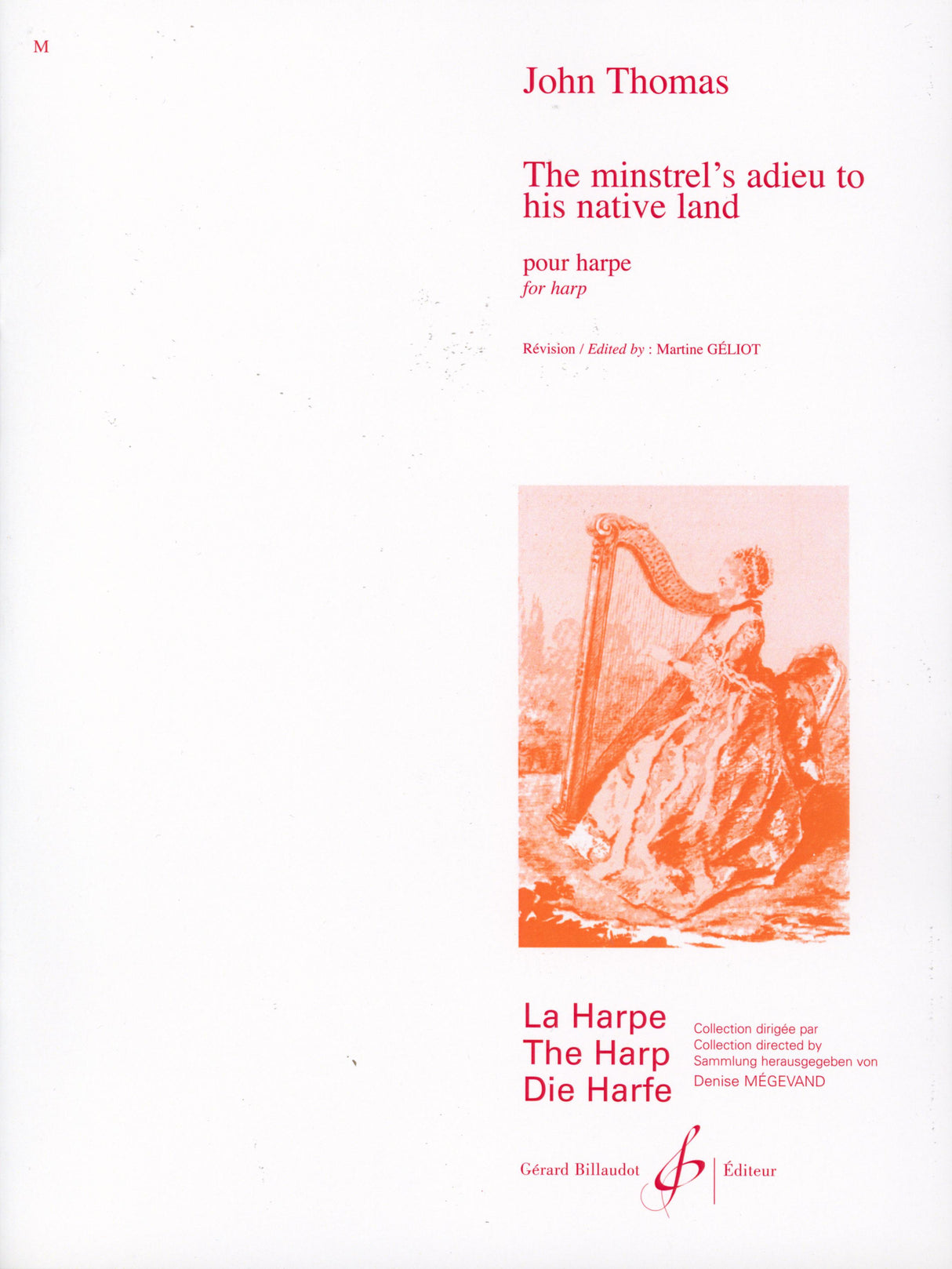 Thomas: The minstrels adieu to his native land