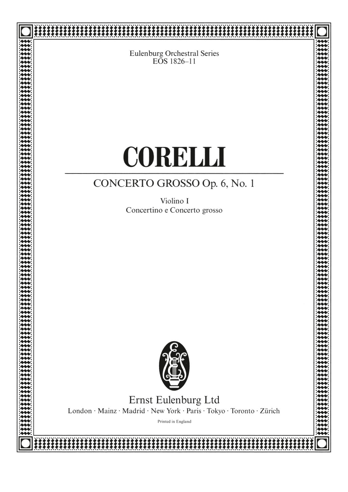 Corelli: Concerto grosso in D Major, Op. 6, No. 1