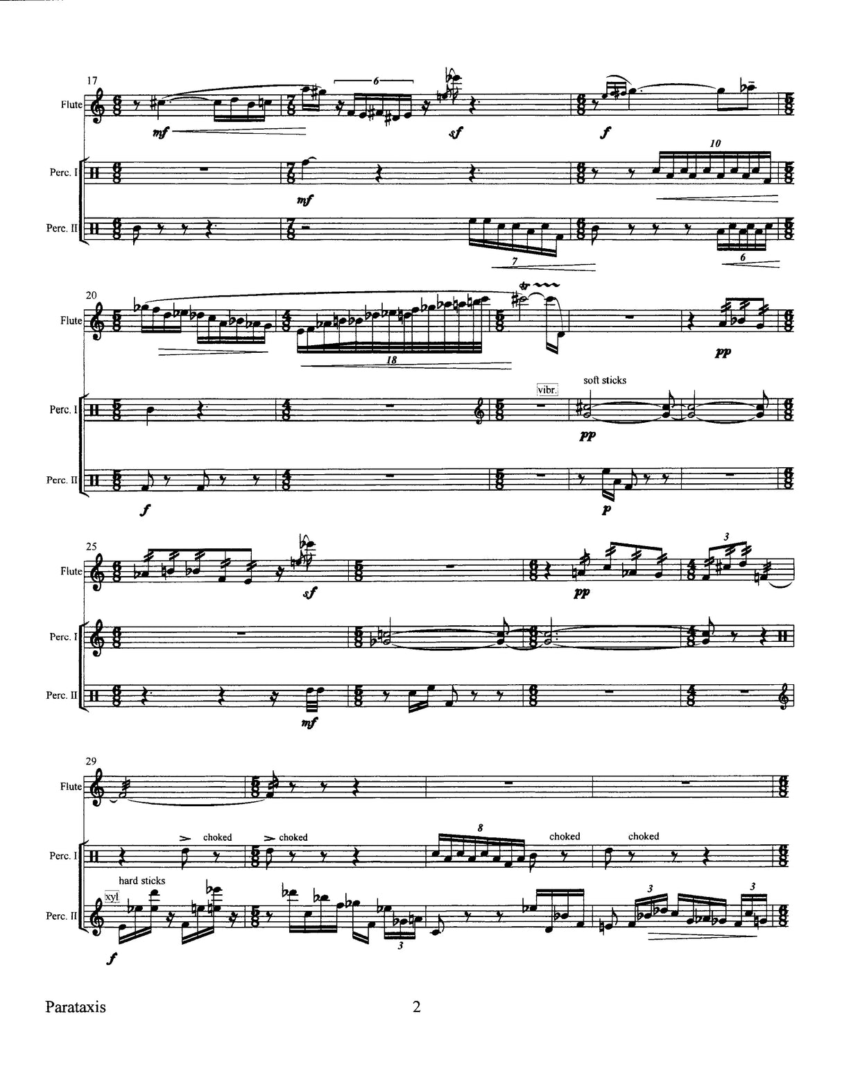 Kroeger: Parataxis