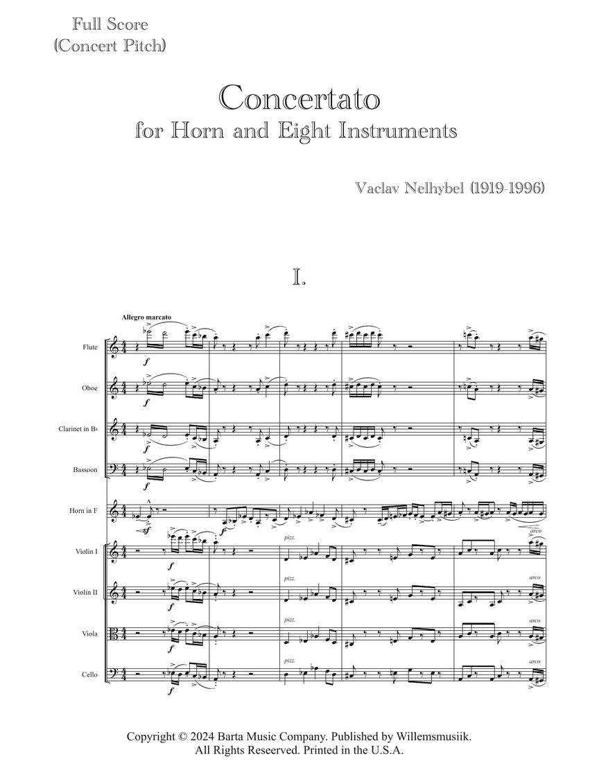 Nelhybel: Horn Concertato