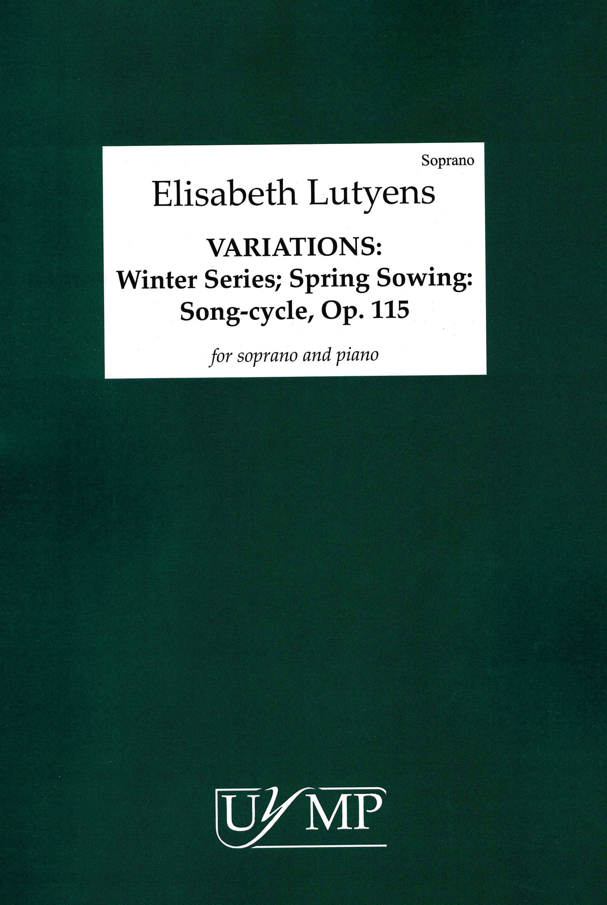 Lutyens: Winter Series - Spring Sowing, Op. 115