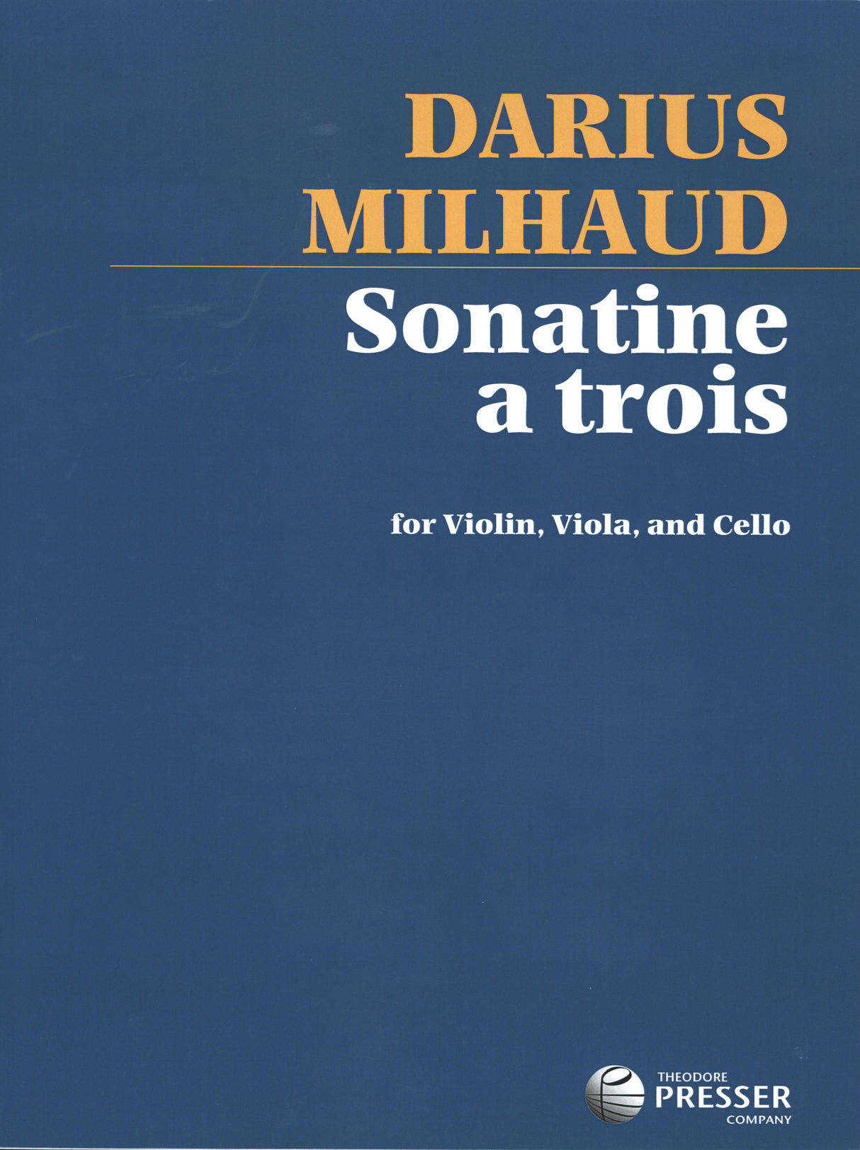 Milhaud: Sonatine à trois, Op. 221b