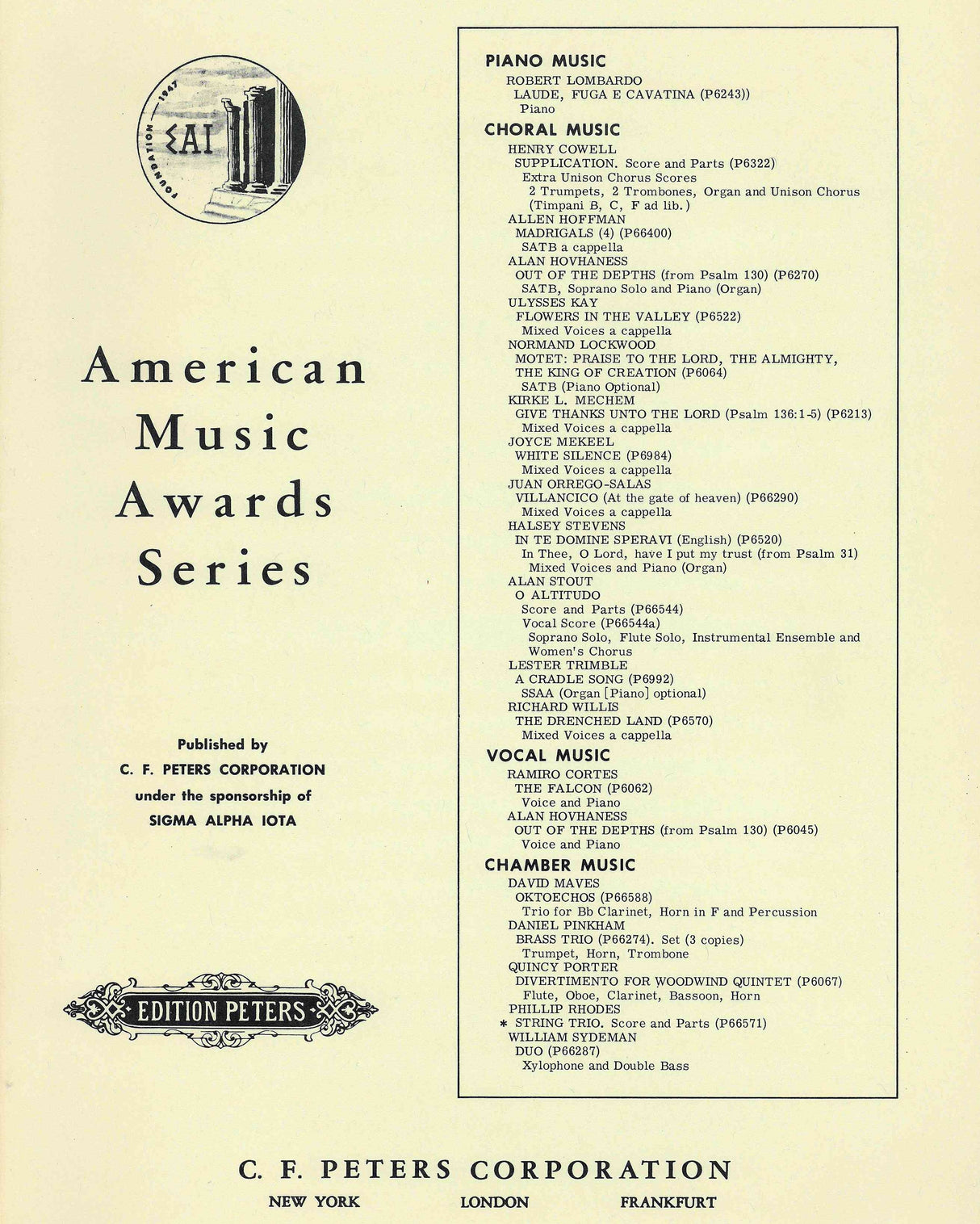 Rhodes: String Trio