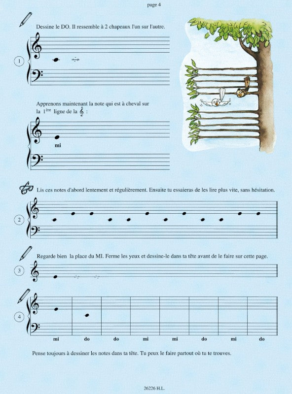 Je découvre la clé de sol et la clé de fa - Volume 1