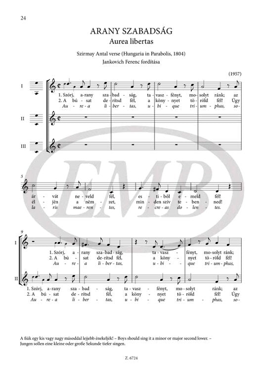 Kodály: Choral Works for Children's and Female Voices