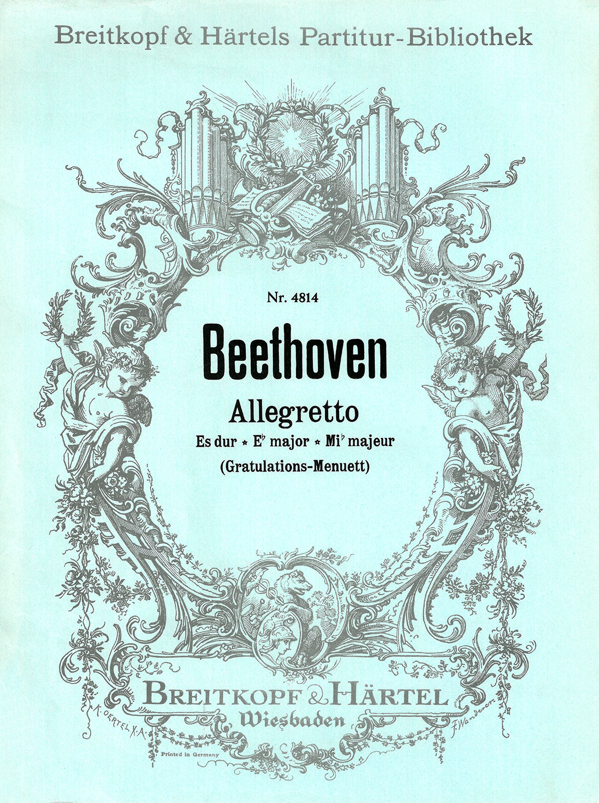 Beethoven: Gratulations-Menuet in E-flat Major, WoO 3
