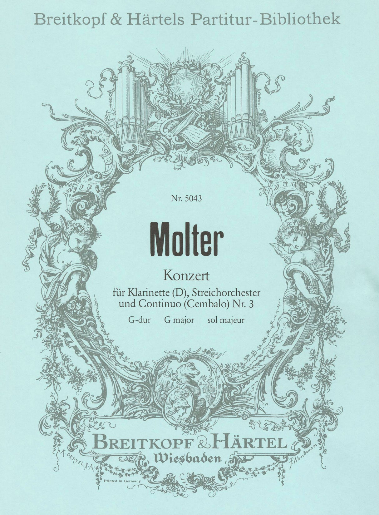 Molter: Clarinet Concerto No. 3 in G Major