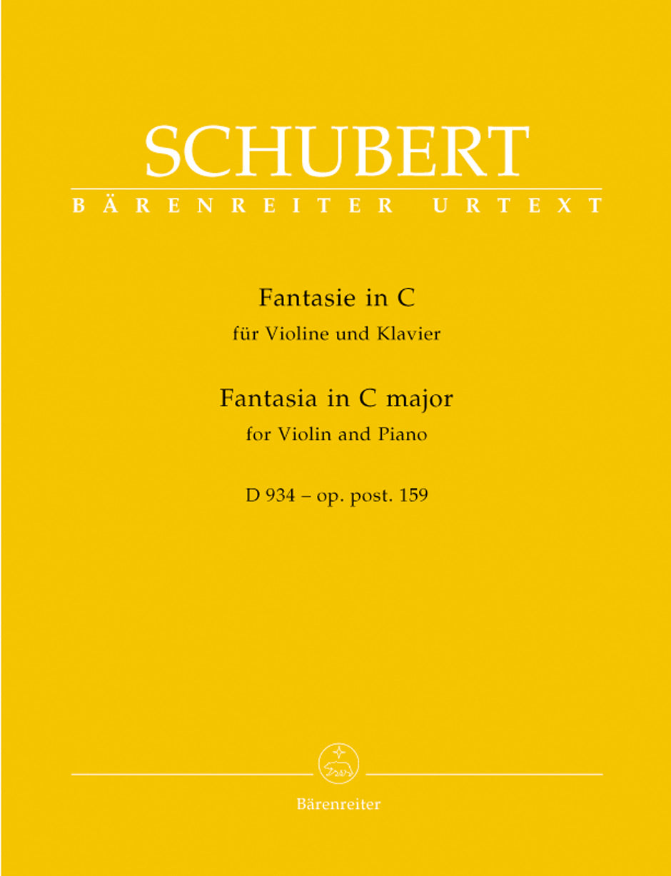 Schubert: Fantasy in C Major, Op. posth. 159, D 934