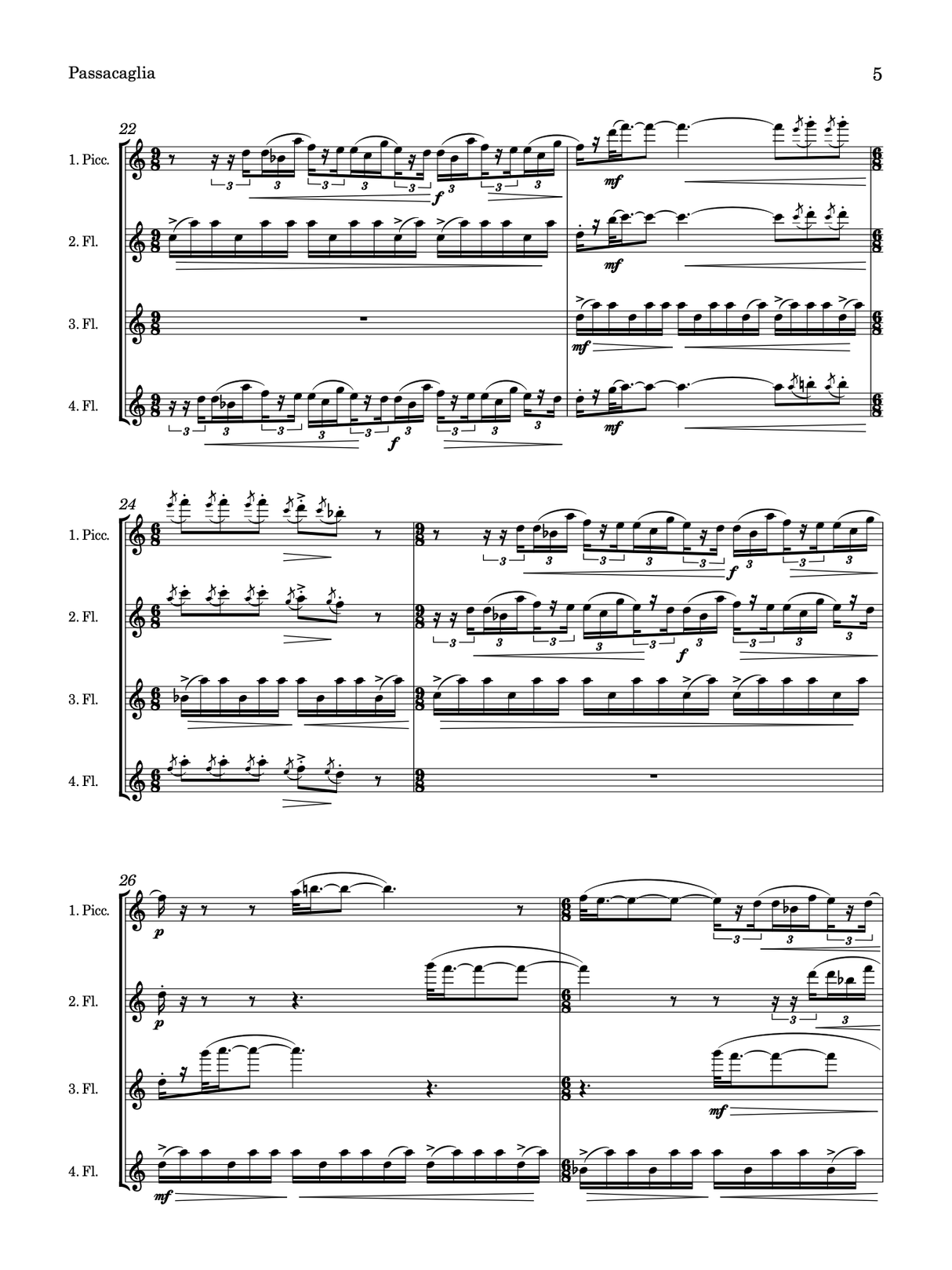 Montgomery: Passacaglia