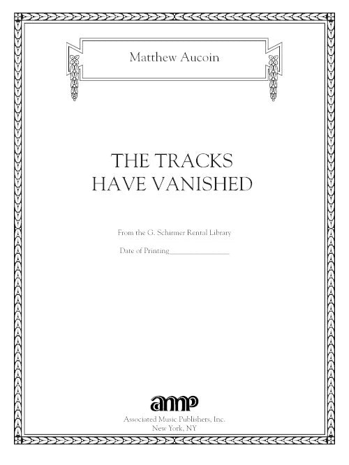 Aucoin: The Tracks Have Vanished