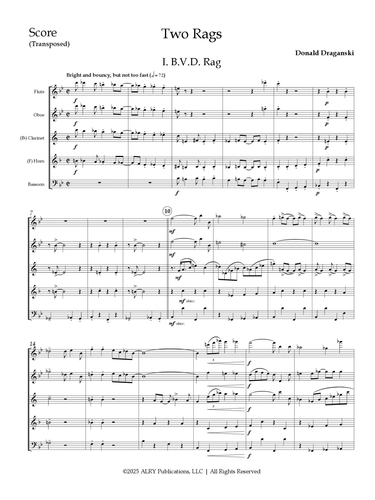Draganski: Two Rags