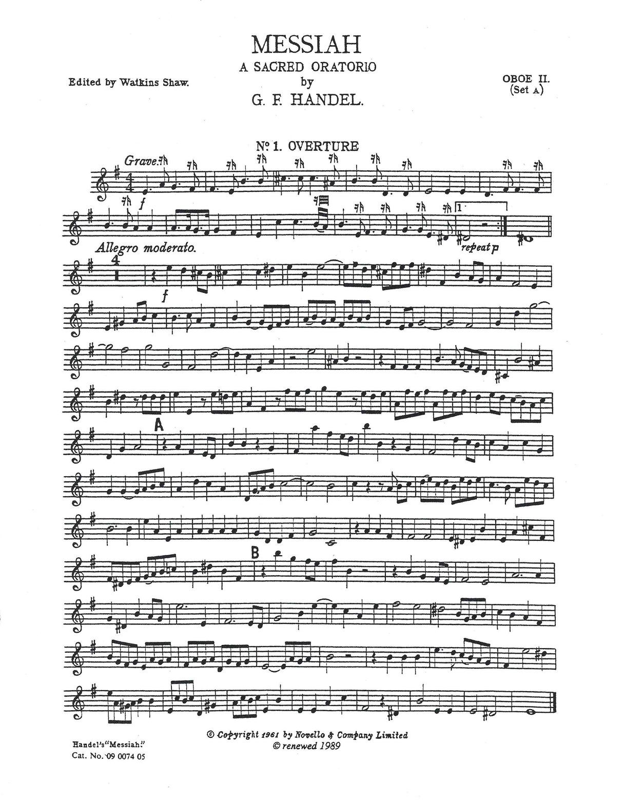 Handel: Messiah, HWV 56