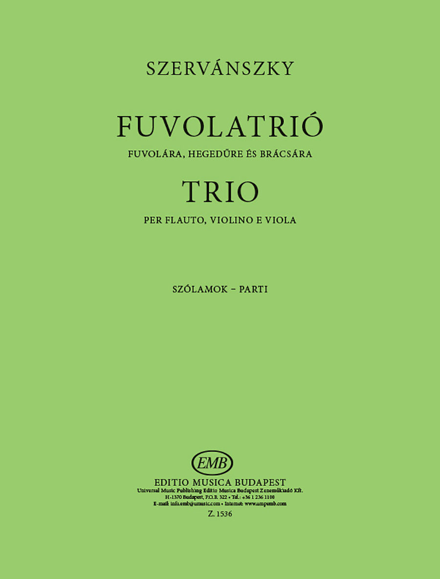 Szervánszky: Trio