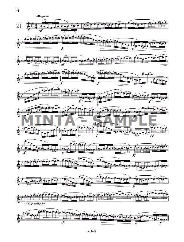 J. Andersen: 24 Etudes, Op. 15
