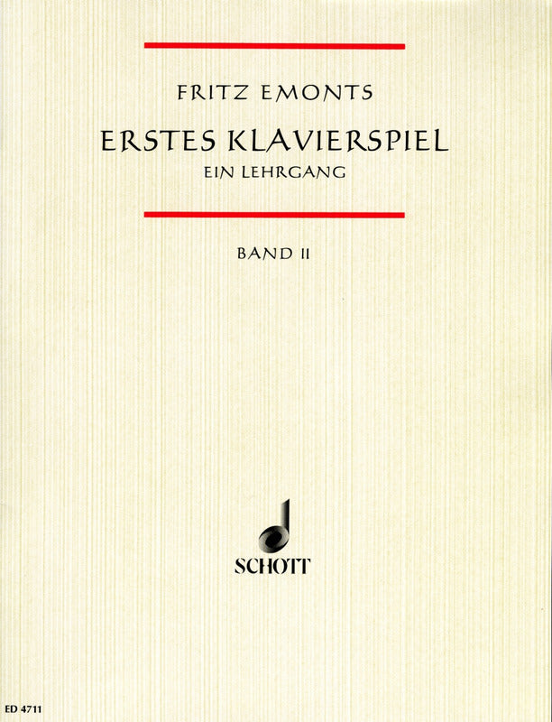 Erstes Klavierspiel (First Piano Playing) - Book 2