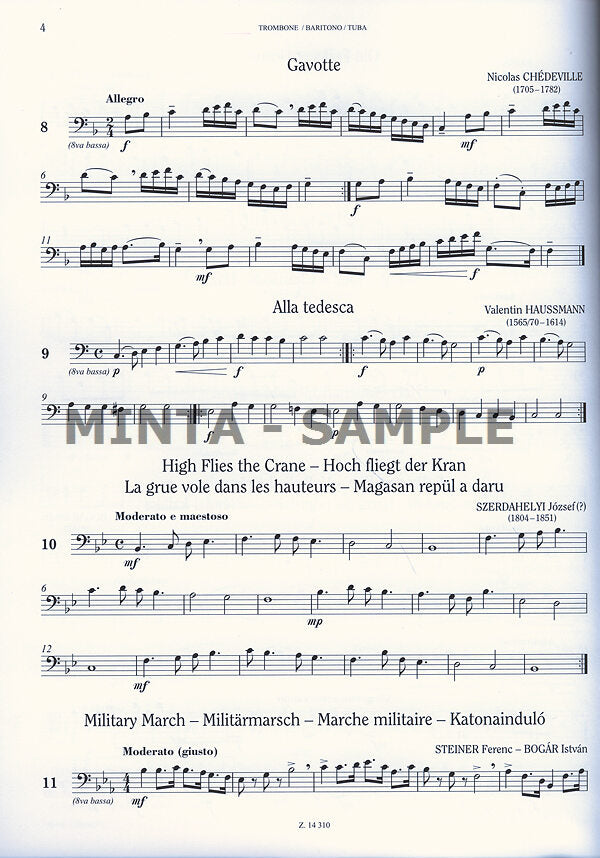 Repertoire for Music Schools - Low Brass Instruments