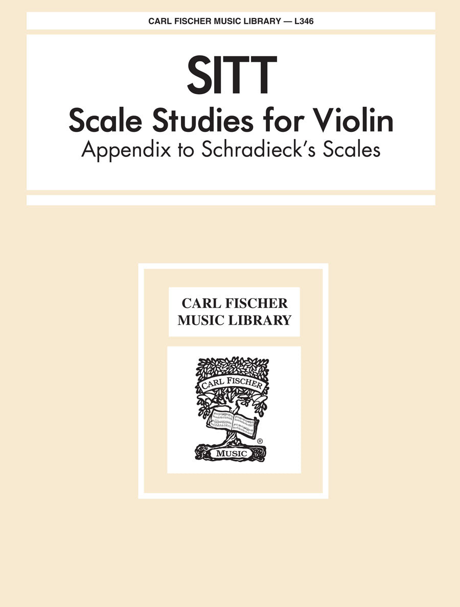 Sitt: Scale Studies for Violin