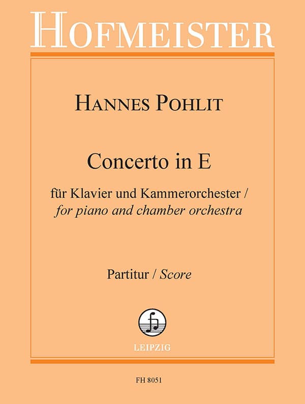 Pohlit: Piano Concerto in E Major