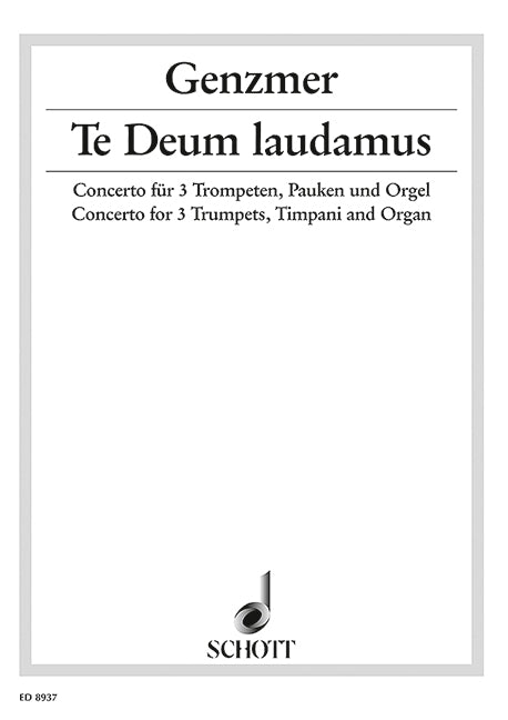 Genzmer: Te Deum laudamus, GeWV 427