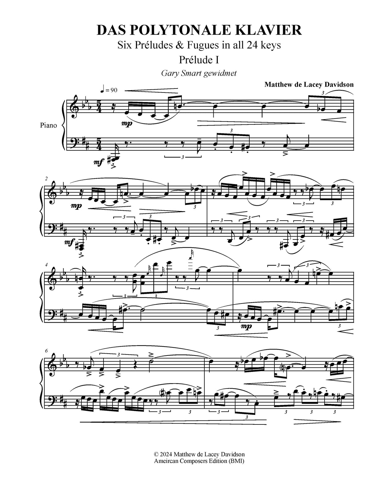 Davidson: Das Polytonale Klavier