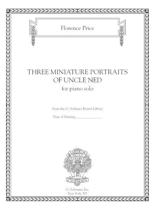 Price: Three Miniature Portraits of Uncle Ned