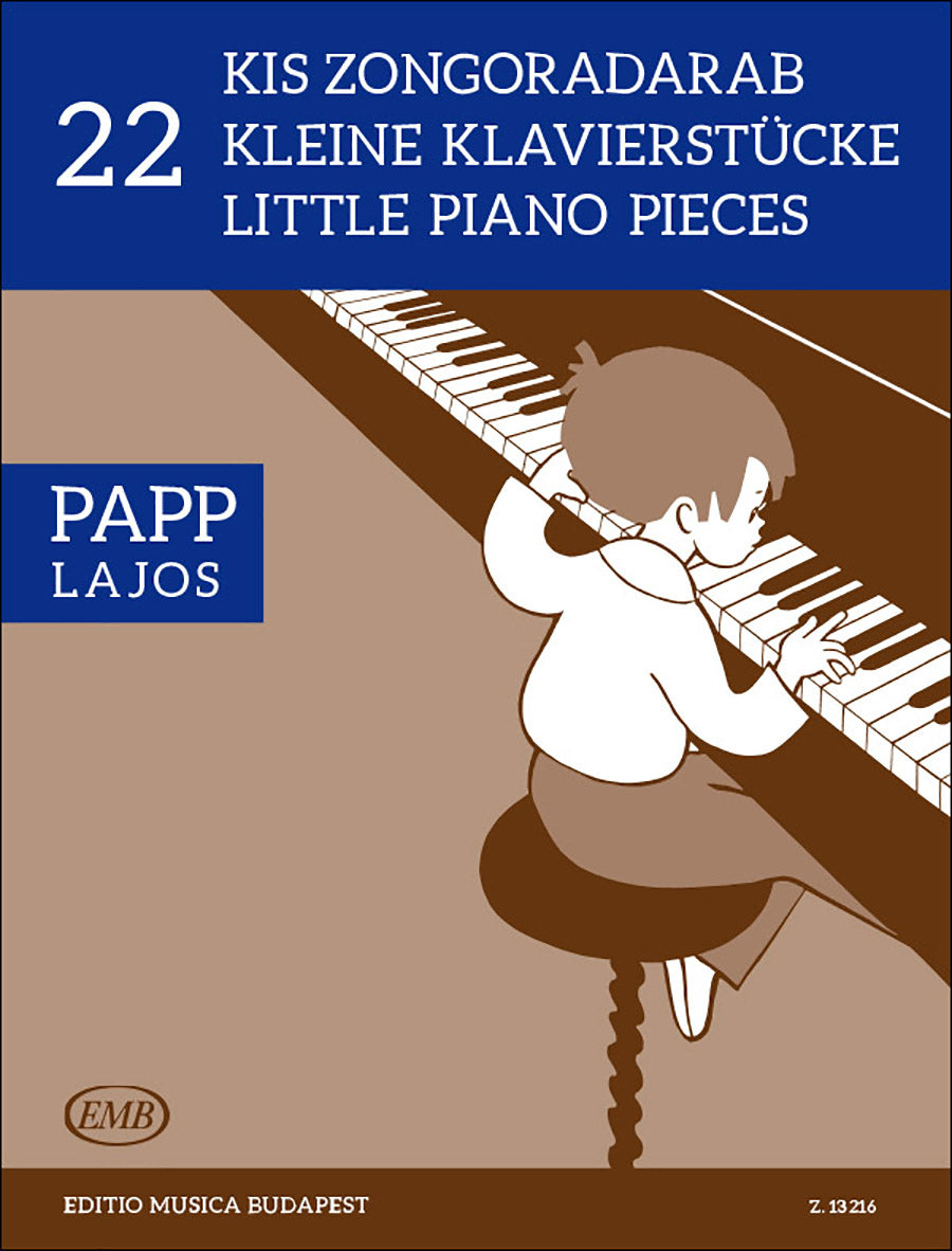 Papp: 22 Little Piano Pieces