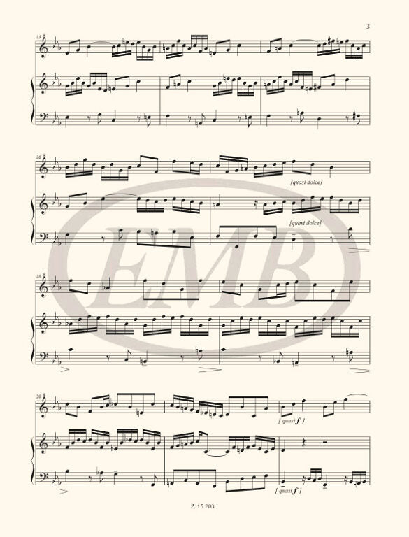 Bach-Kurtág: First Movement of Trio Sonata, BWV 525 (arr. for piano 4-hands)