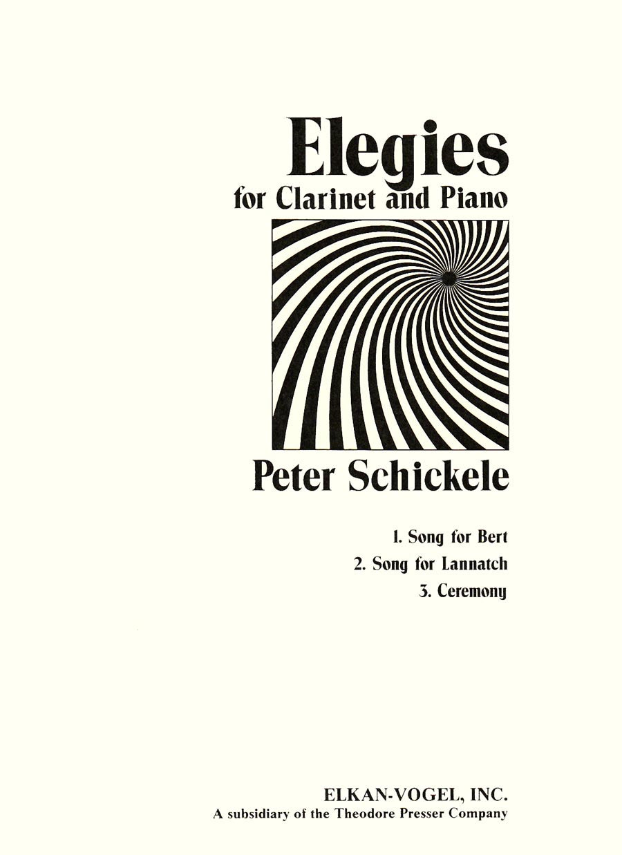 Schickele: Elegies