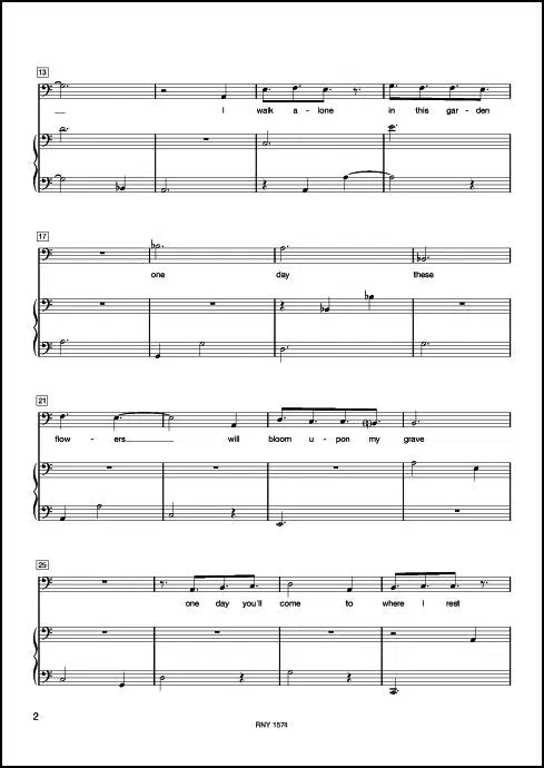 Lang: flower, forget me