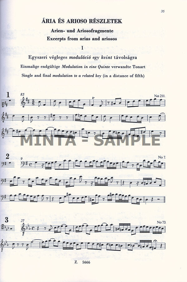 Solfege Collection: Bach Examples - Volume 2