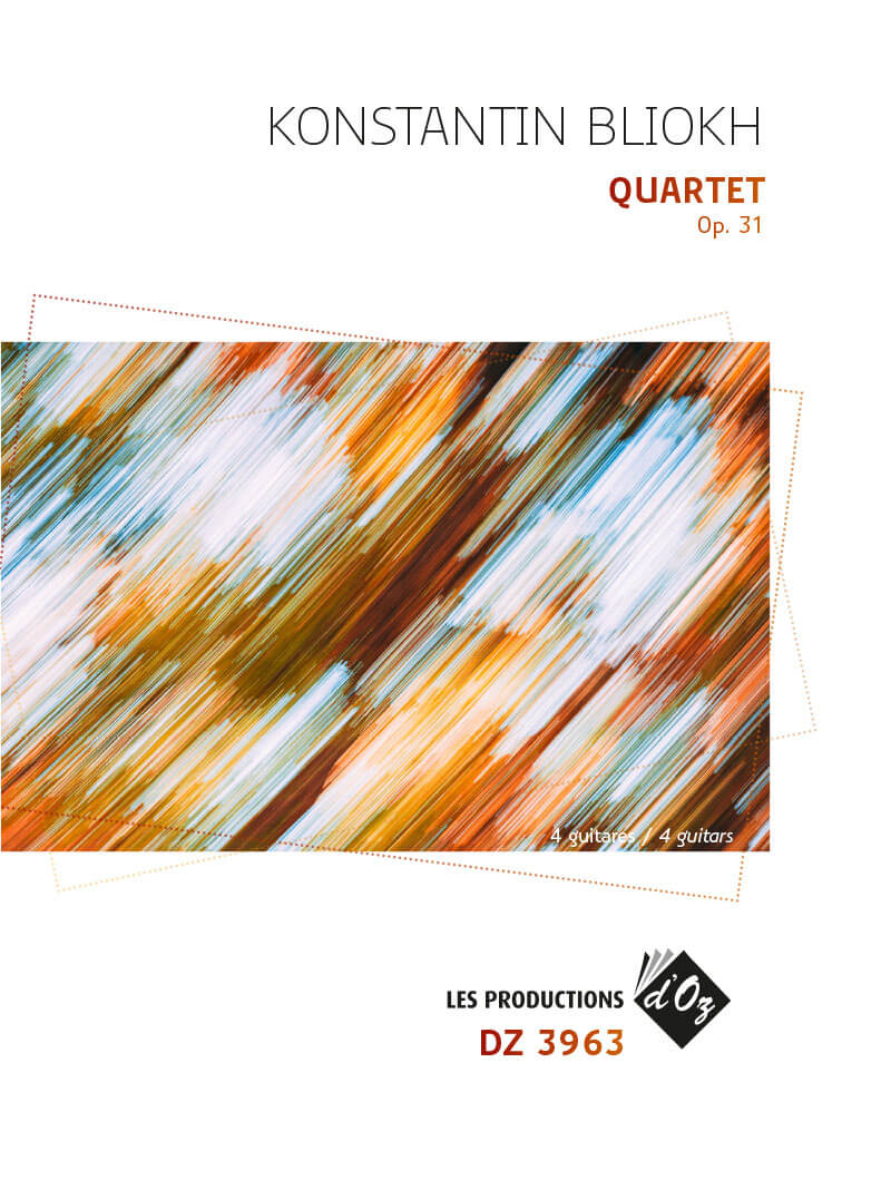 Bliokh: Guitar Quartet, Op. 31