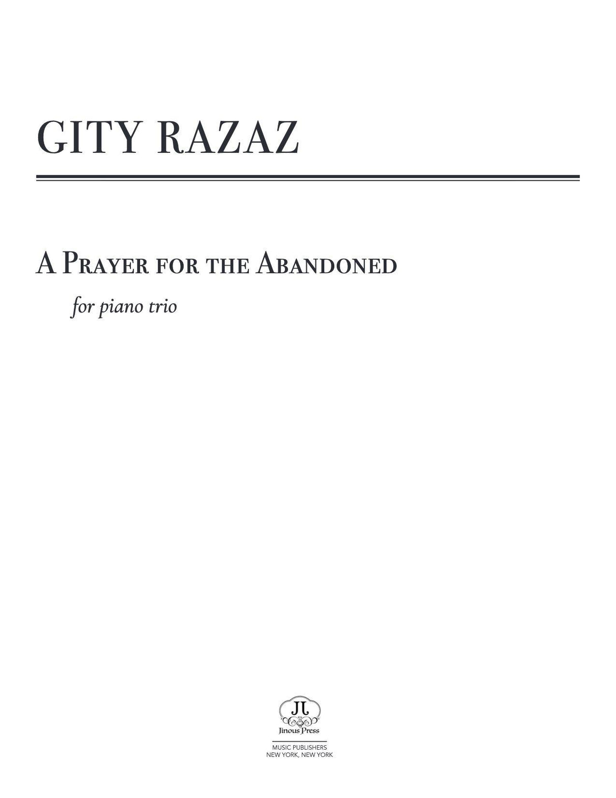 Razaz: A Prayer for the Abandoned