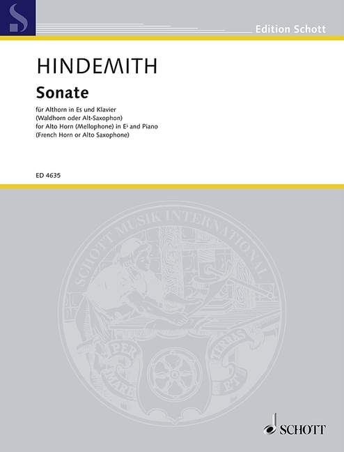Hindemith: Sonata for Alto Horn