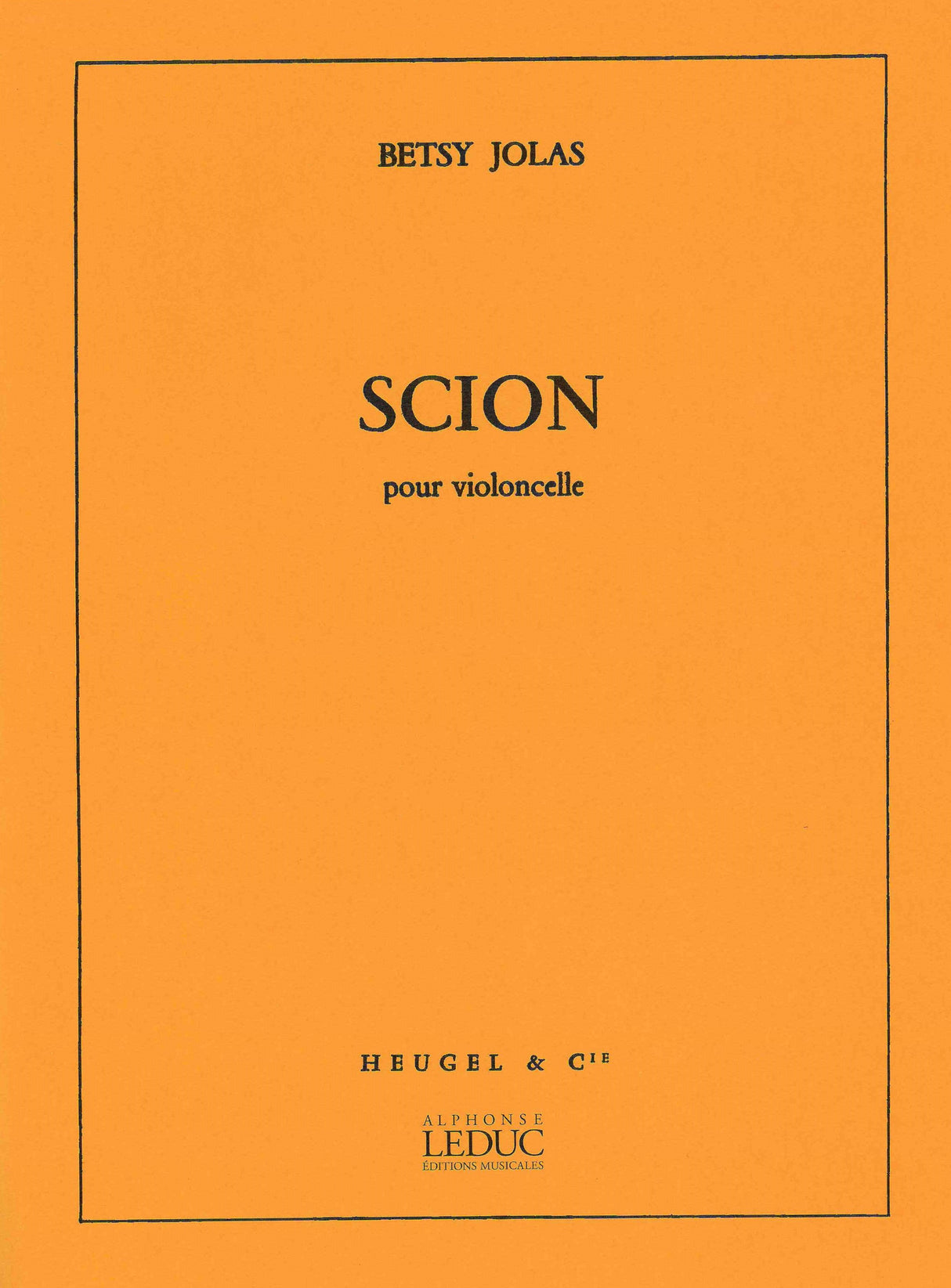 Jolas: Scion