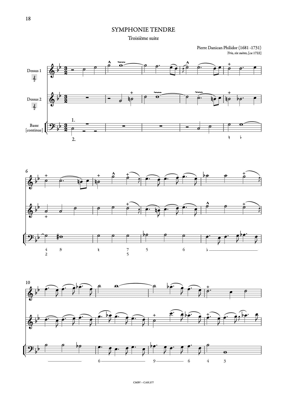 Anthology of French Baroque Music - Oboe - Volume 3