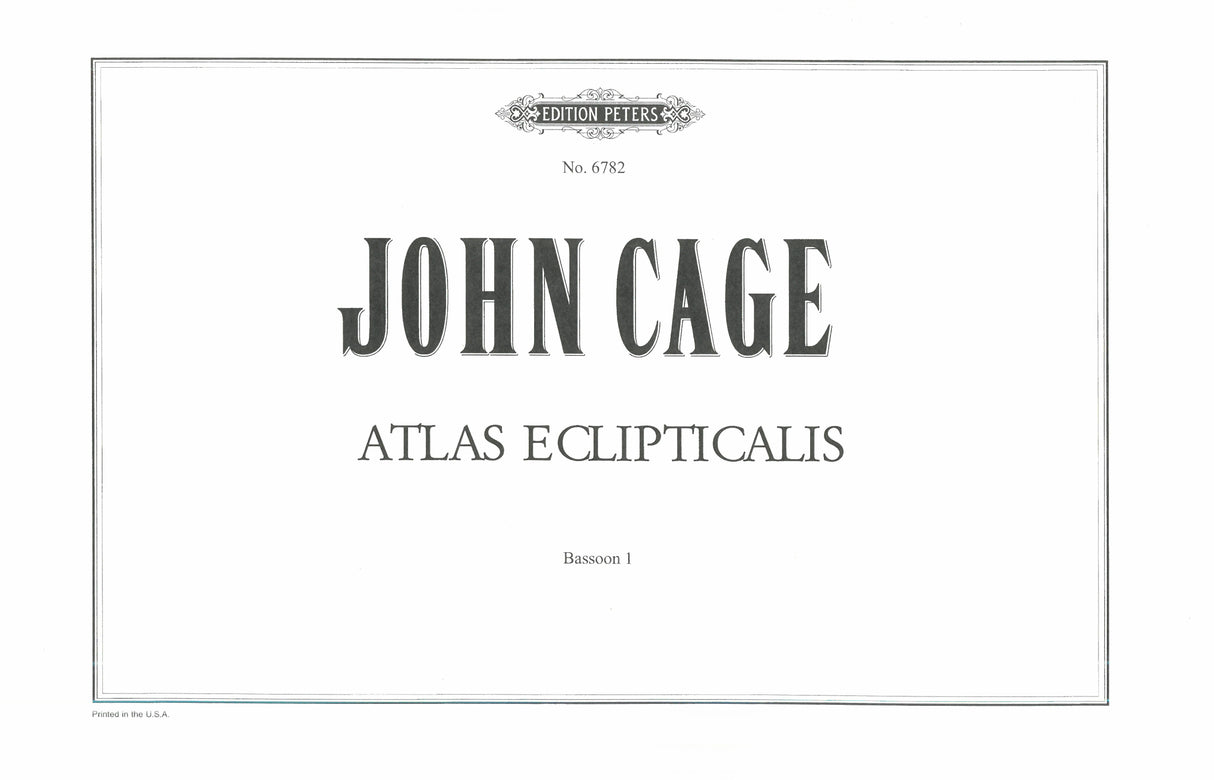 Cage: Atlas Eclipticalis