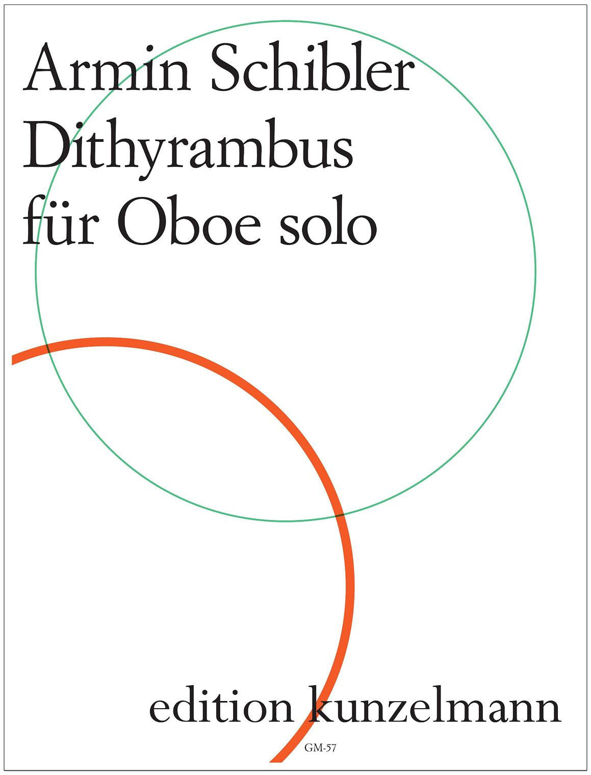 Schibler: Dithyrambus, Op. 98