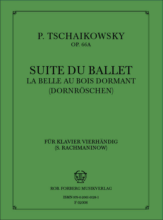 Tchaikovsky: Suite from The Sleeping Beauty, Op. 66a (arr. for piano 4-hands)