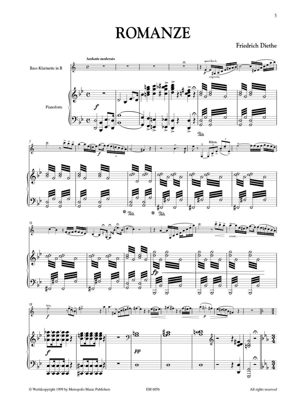 Diethe: Romanze