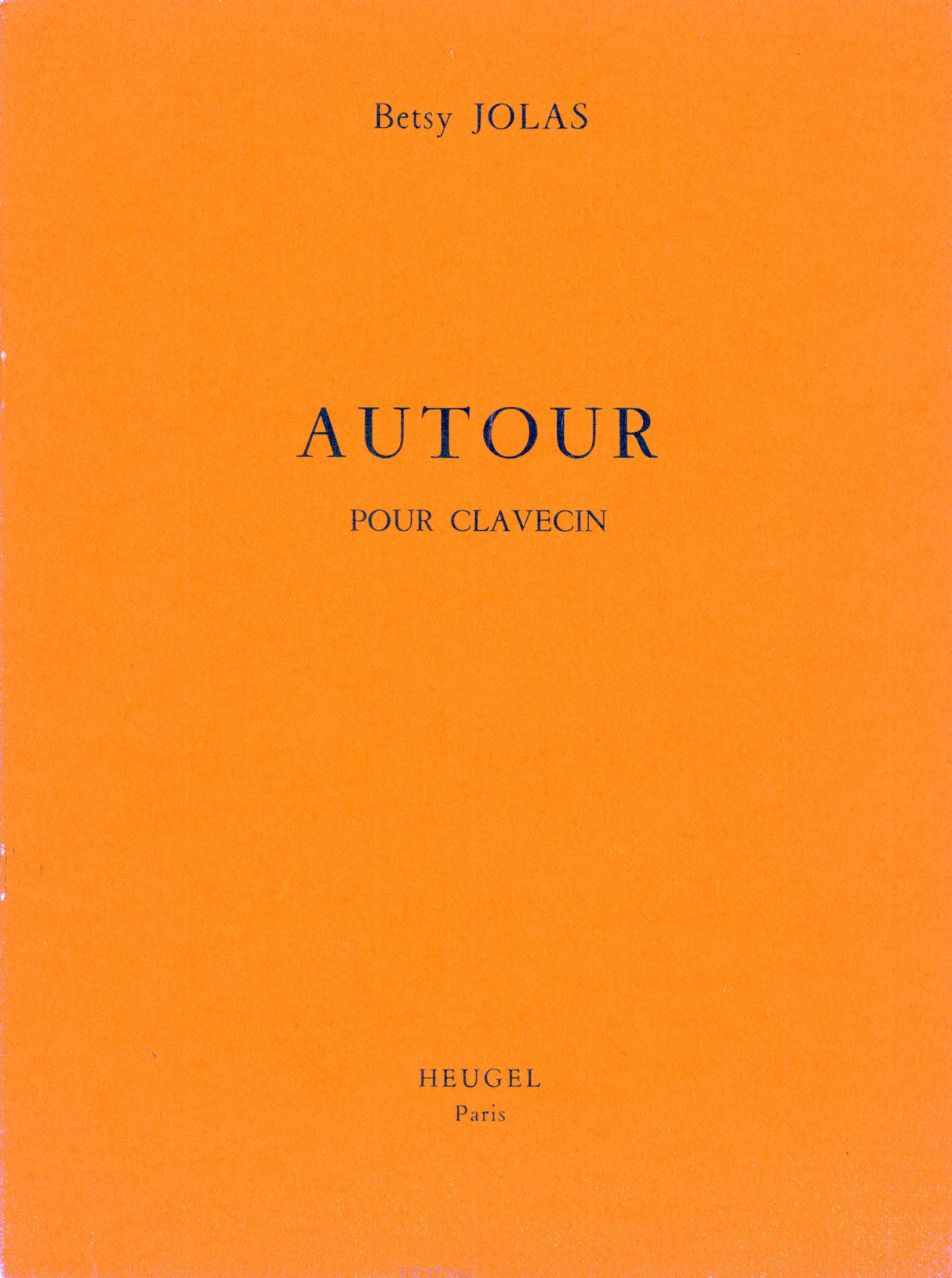 Jolas: Autour