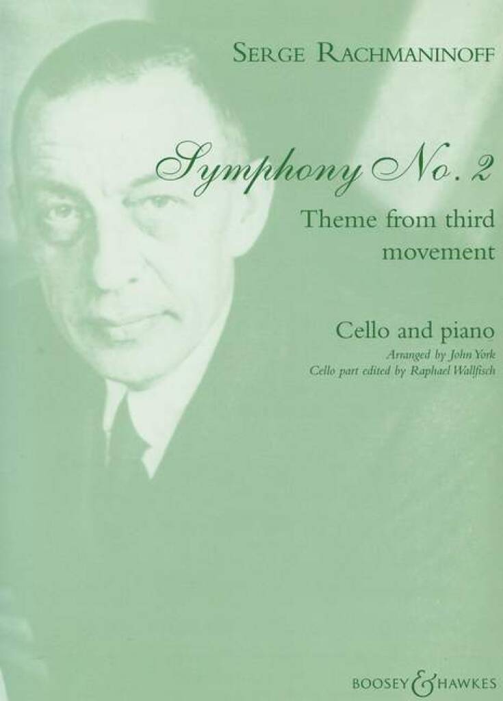 Rachmaninoff: Theme to 3rd Movement from Symphony No. 2 (arr. for cello & piano)