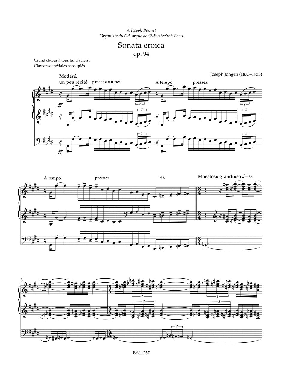 Jongen: Complete Works for Organ and Harmonium - Volume 3